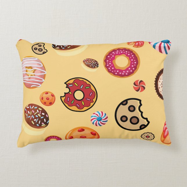 Sweets 2 accent pillow (Front)