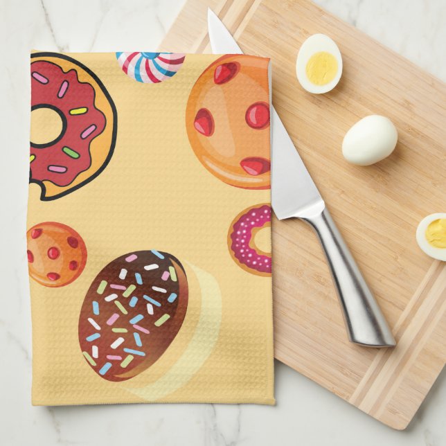 Sweets 2 kitchen towel (Quarter Fold)