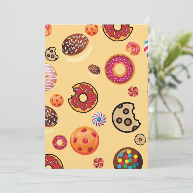 Sweets 2 thank you card (Standing Front)