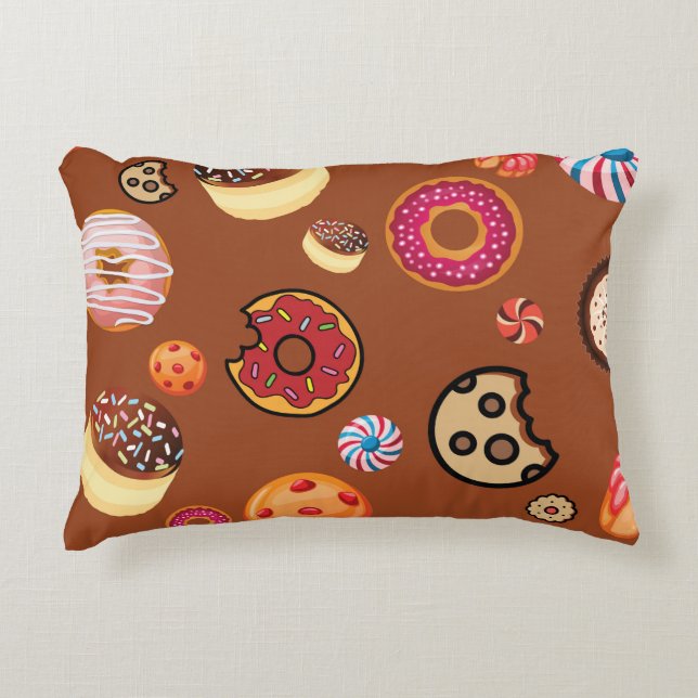 Sweets 3 accent pillow (Front)