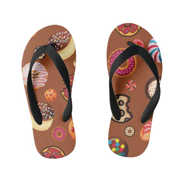 Sweets 3 kid's flip flops (Footbed)