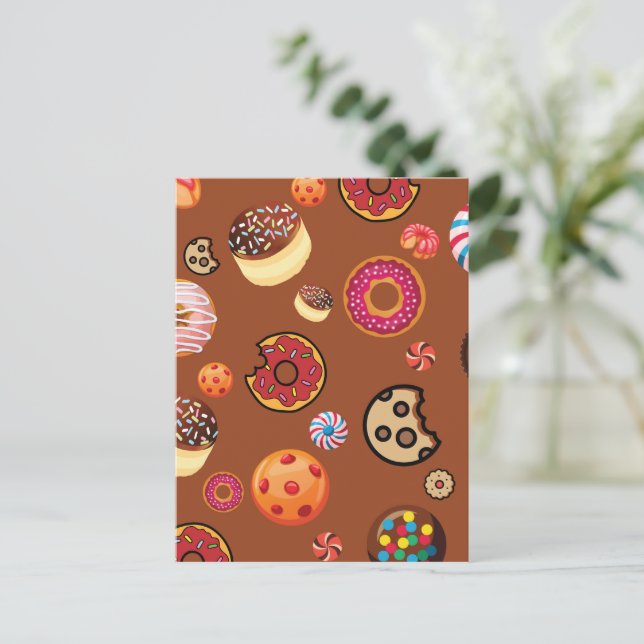 Sweets 3 postcard (Standing Front)