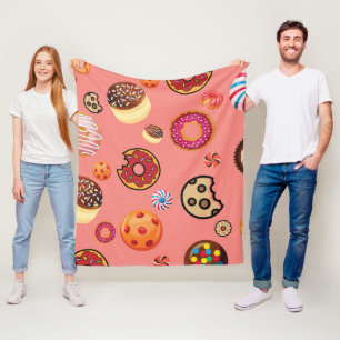 Sweets 5 fleece blanket