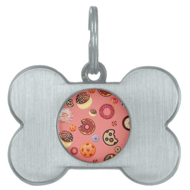 Sweets 5 pet ID tag (Front)