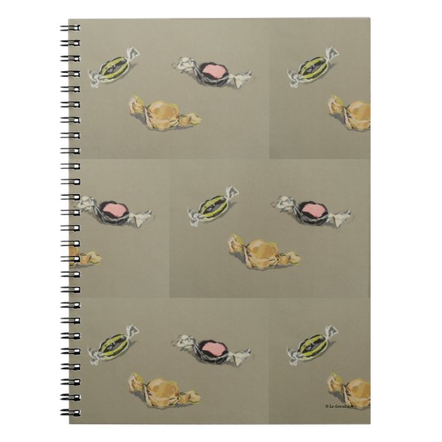 Sweets and Candy Notebook (Front)