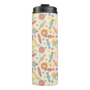 Sweets And Candy Pattern Thermal Tumbler