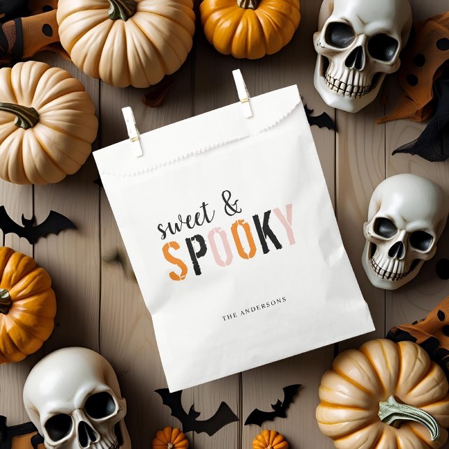 Sweets and Spooky Treats | Happy Halloween Favour Bag (Creator Uploaded)