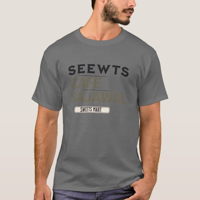 Sweets Cafe Sajawal boy T-Shirt (Front)