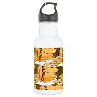 Sweets Dessert Food Cookie Jar Chocolate 532 Ml Water Bottle