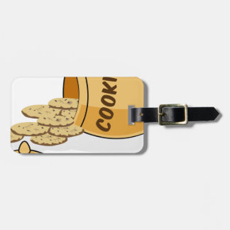 Sweets Dessert Food Cookie Jar Chocolate Luggage Tag