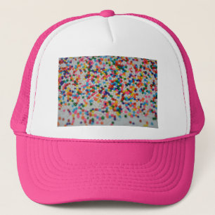 Sweets Dessert Rainbow Pattern Cake Cupcake Art Trucker Hat