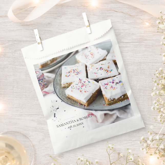 Sweets or Cookie Wedding Favour Bag (Clipped)