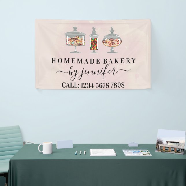Sweets Treats Chocolate Candy Bakeries Display Banner (Tradeshow)