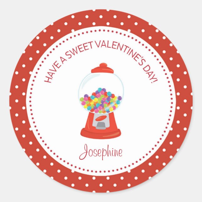 Sweets Valentine's Day Sticker (Front)
