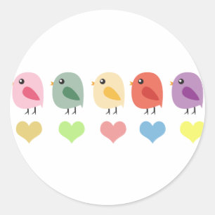 SweetTweet Classic Round Sticker