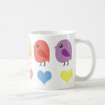 SweetTweet Coffee Mug<br><div class="desc">simple illustration of some colourful birds</div>