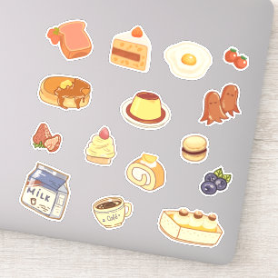 Sweety Brunch Custom-Cut Vinyl Sticker