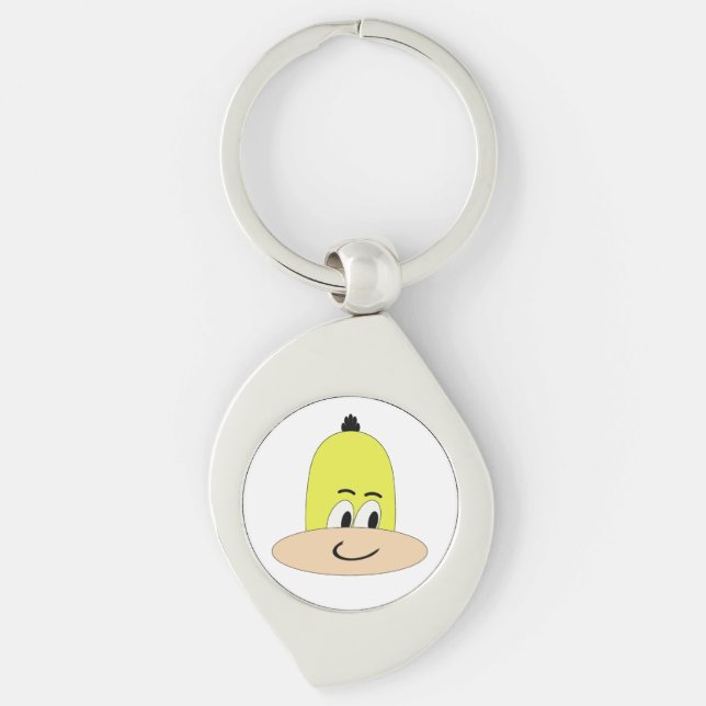 Sweety Funny Cartoon Character Keychain (Front)