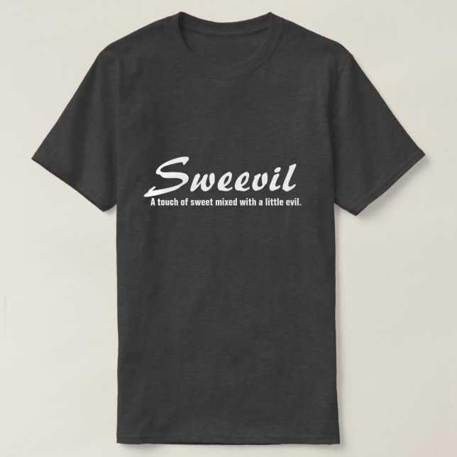 SWEEVIL Humour Tee (Design Front)