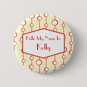 Swell 2 Inch Round Button