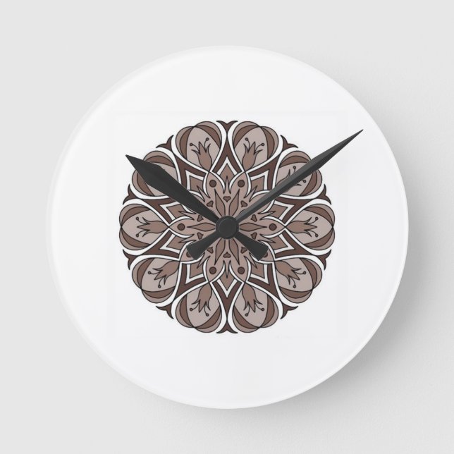 SWERVE acrylic wall clock  (Front)