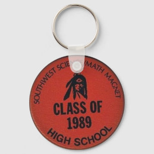 SWHS 98Keychain Original Logo Design Keychain