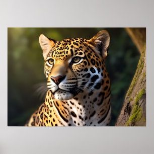 Swift and Graceful Cheetah – The Fastest Land Anim Poster
