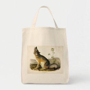 Swift Fox (Vulpes Velox) from Audubon's Quadrupeds Tote Bag