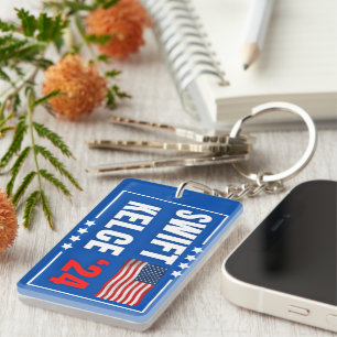 Swift Kelce 24 Keychain