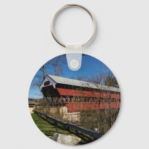 Swift River Bridge Keychain