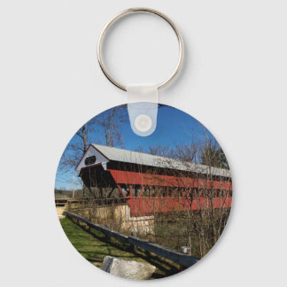 Swift River Bridge Keychain