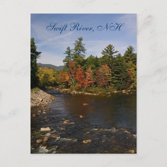 Swift River NH   Postcard (Front)