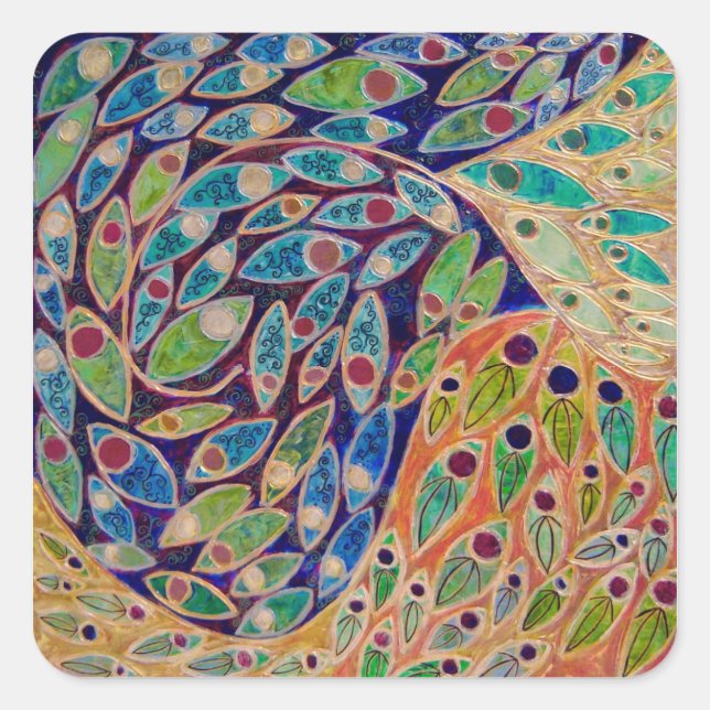 swift sanctuary (painting) sticker (Front)