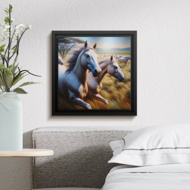 Swift Spirits: A Galloping Herd Poster (Creator Uploaded)