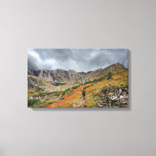 Swiftcurrent Pass - Glacier National Park Canvas Print