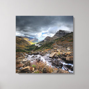 Swiftcurrent Pass Trail 3 - Glacier National Park Canvas Print