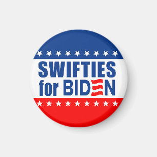 "SWIFTIES for BIDEN" Magnet