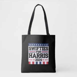 Swifties for Kamala Harris 2024 Vote Support  Tote Bag