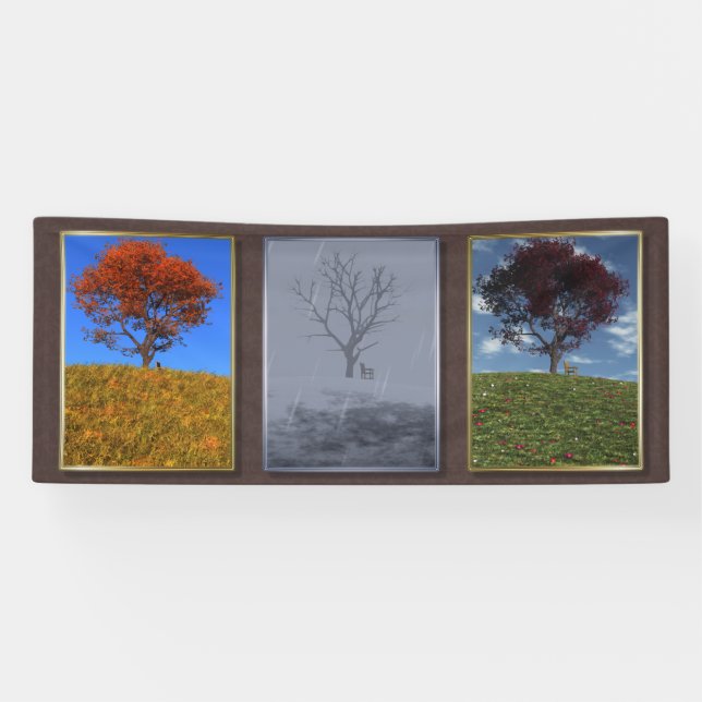 Swiftly Fly the Years Banner Banner (Horizontal)