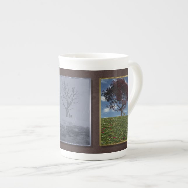 Swiftly Fly the Years Triptych Specialty Mug (Front Right)