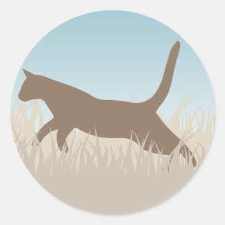 Swiftness of the Wind Classic Round Sticker