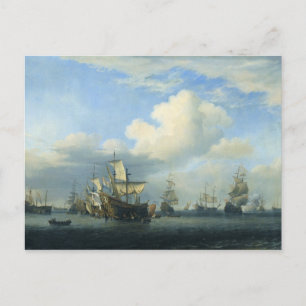 Swiftsure Seven Oaks Loyal George and Convertine Postcard