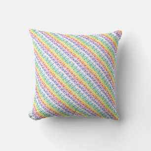 Swiggles Throw Pillow