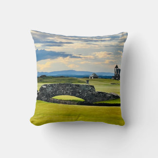 Swilcan Bridge - Old Course St Andrews Throw Pillow