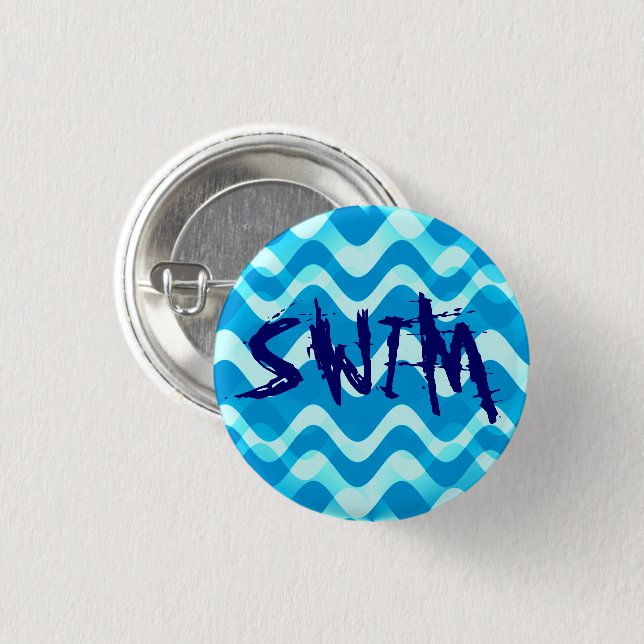 SWIM 1 INCH ROUND BUTTON (Front & Back)