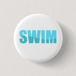 Swim 1 Inch Round Button