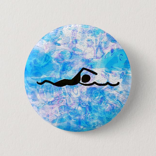 SWIM 2 INCH ROUND BUTTON (Front)