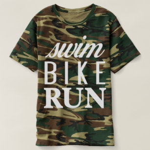 Swim Bike Run T-Shirts & Shirt Designs | Zazzle.ca