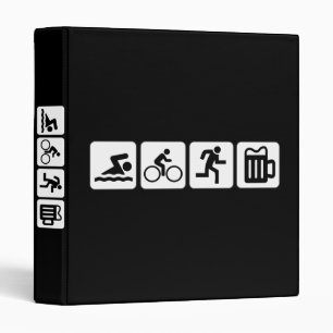 Swim Bike Run Drink Binder