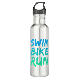 Swim Bike Run great design 710 Ml Water Bottle